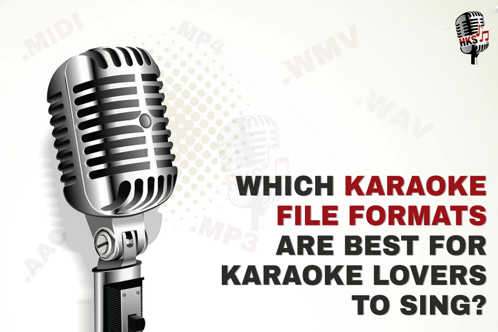 Which Karaoke File Formats Are  Best For Karaoke Lovers To Sing ?